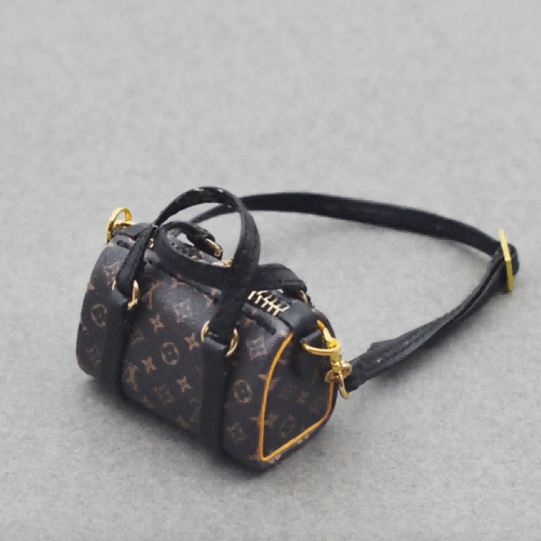 Travel L*V Bag Dark Brown