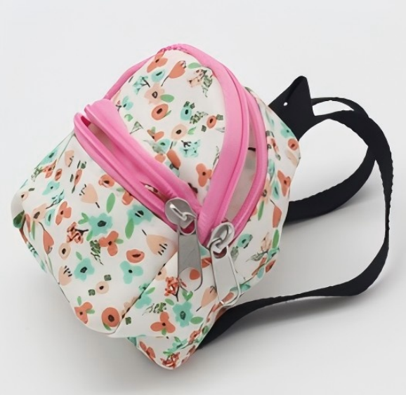 Floral Powder Bag