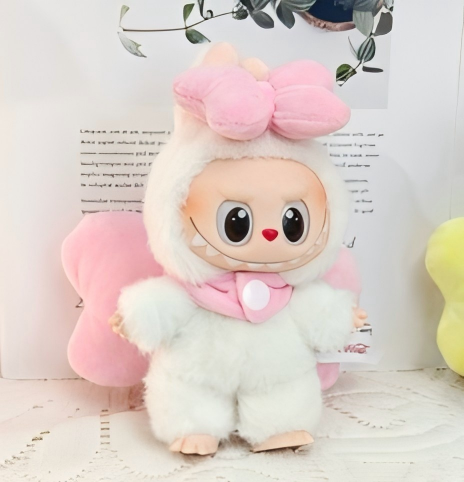 Pink Big Bow Set (No Doll)