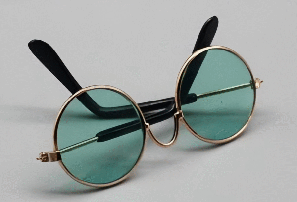 Transparent Green Sunglasses