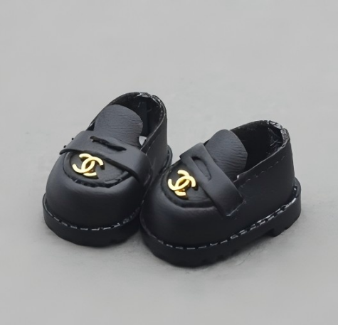 Black Chann*L Shoes