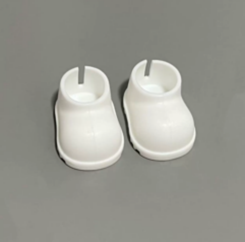 White Short Boots