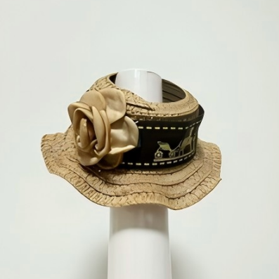 Black Hms Brown Hat