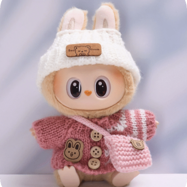 Sweater + Hat + Bag (Applicable To 1.2 Generation Labub)