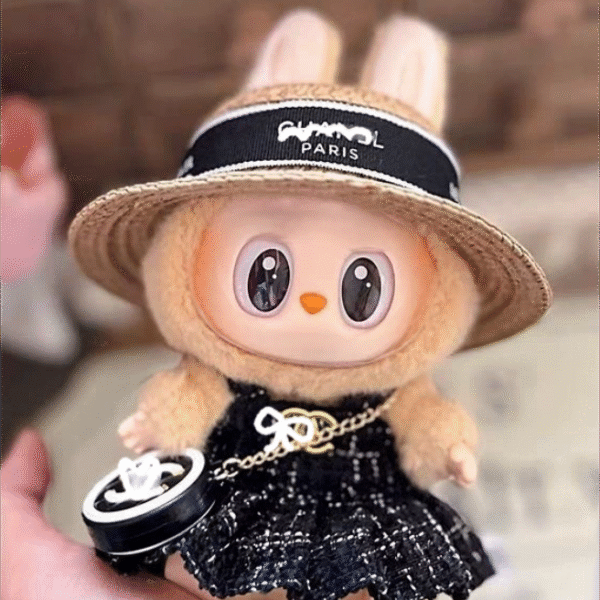 Black Cc Set (Skirt + Hat + Model Bag)