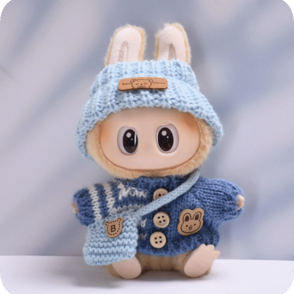Sweater + Hat + Bag (Applicable To 1.2 Generation Labub)