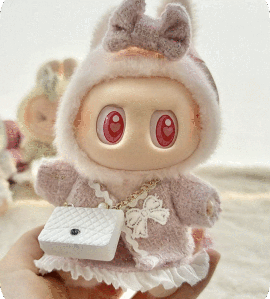 Luxury Pink Bib + Hat