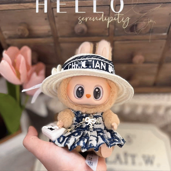 White Cc Set (Skirt + Hat + Model Bag)