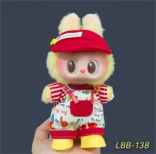 Lbb-138 Set (Hat + Clothes + Shoes) (No Doll)