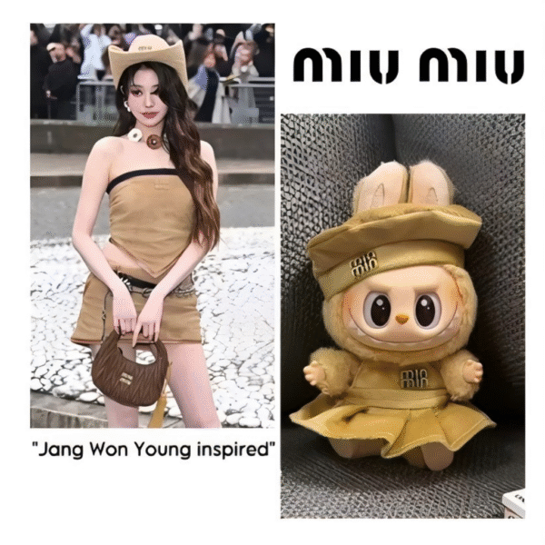 Mm Khaki Set (Hat + Dress)