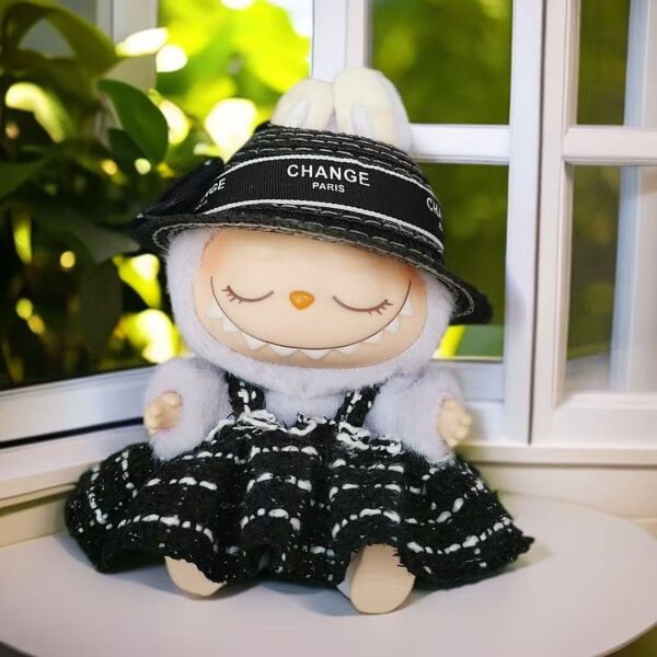 Ch*Nnel Hat + Skirt Two-Piece Suit