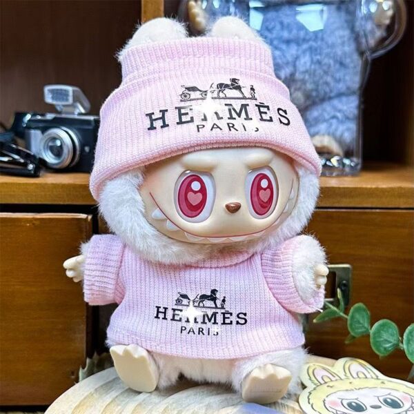 H**Mes Pink Suit (Hat + Sweater)