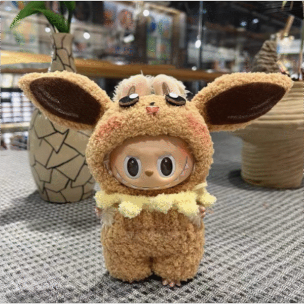 Normal Eevee Crochet Set ,Pre-Sale, Ships within 5days