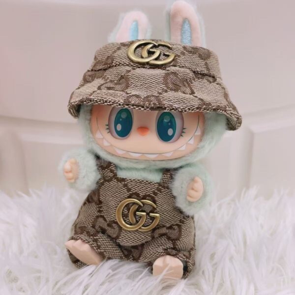 Brown GG Set [Hat + Clothes]