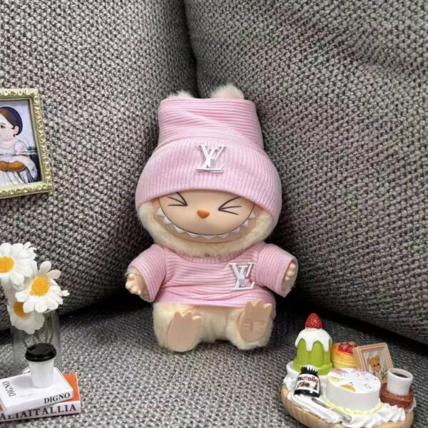 Pink V* Set (Hat + Top)