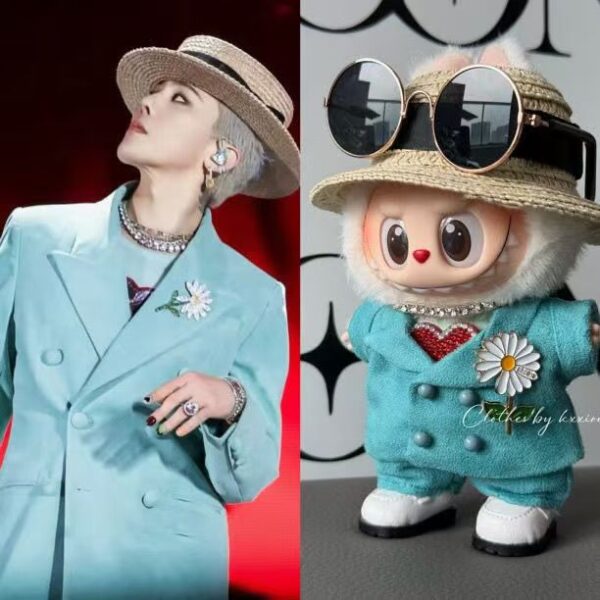 G-Dragon Mint Green Suit 7-piece set , Ships within 8-11days