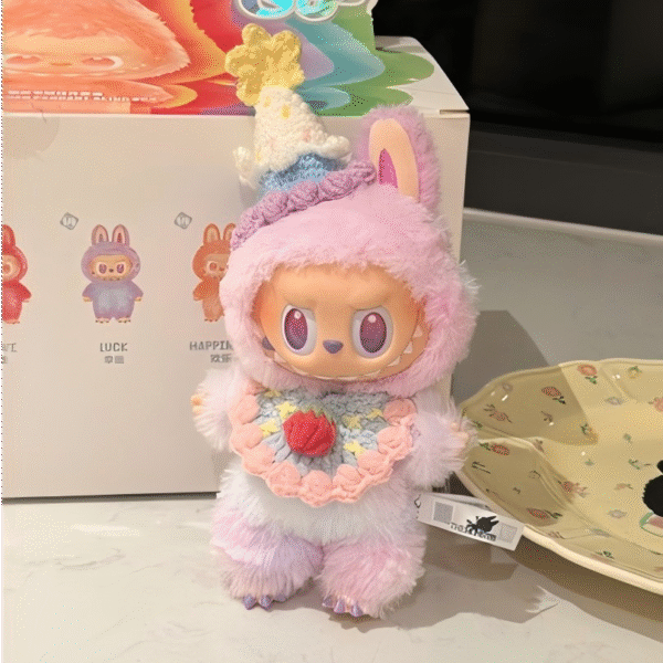 Mini Ice Cream Hat + Strawberry Bib